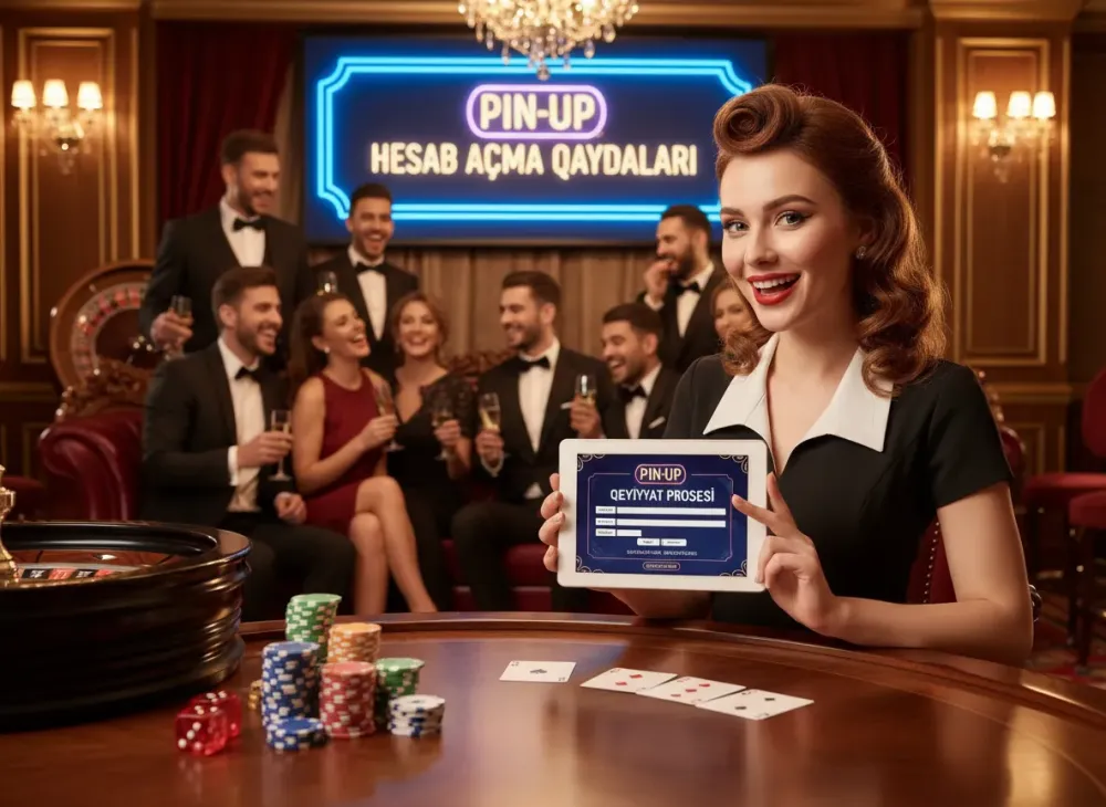 Pin up qeydiyyat prosesi və hesab yaratma qaydaları